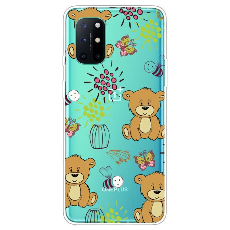 Coque Oneplus 8t Oursons Et Abeilles