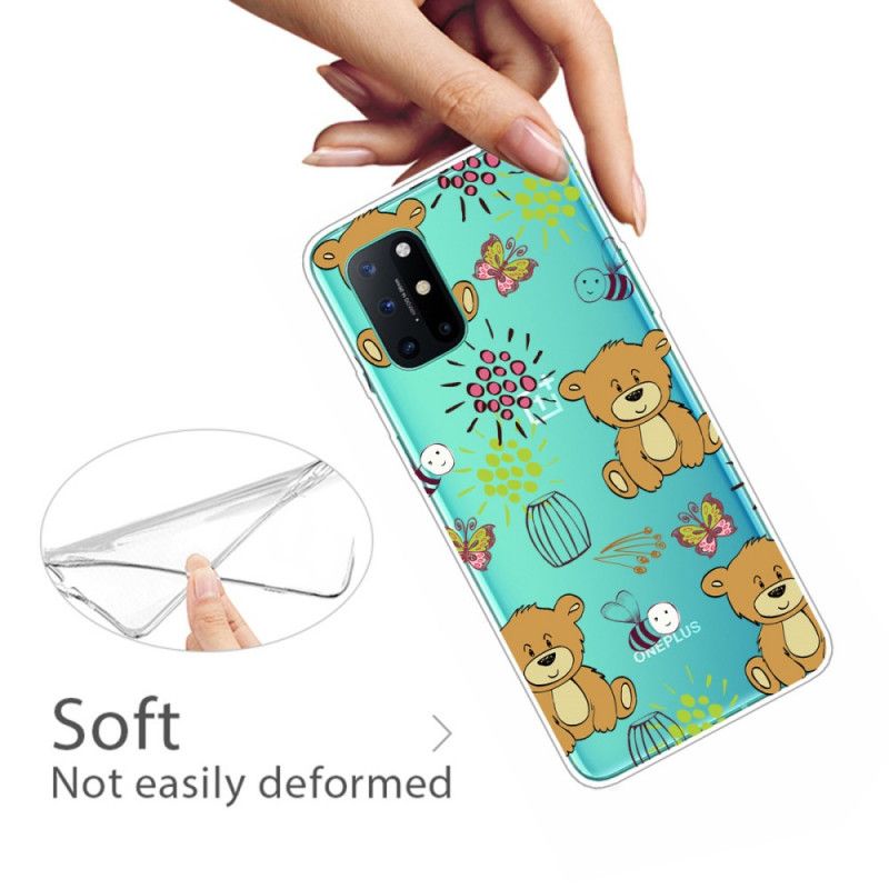 Coque Oneplus 8t Oursons Et Abeilles