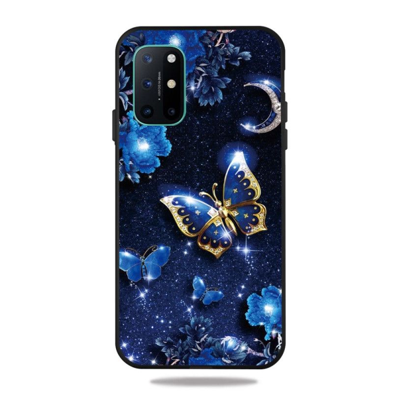 Coque Oneplus 8t Papillon D'or