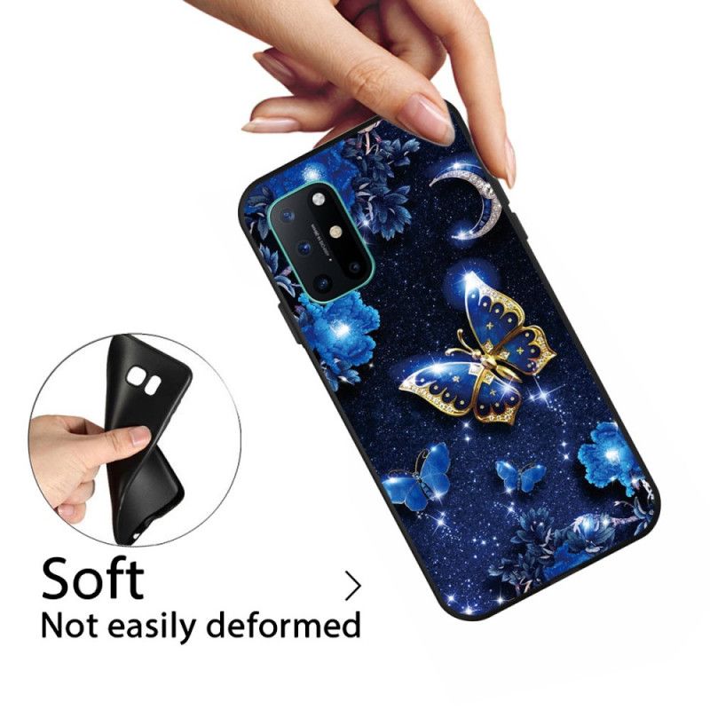 Coque Oneplus 8t Papillon D'or