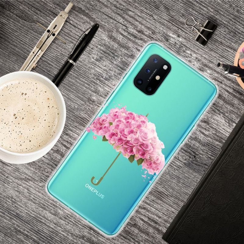 Coque Oneplus 8t Parapluie En Roses