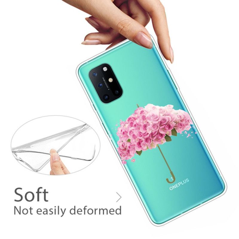 Coque Oneplus 8t Parapluie En Roses