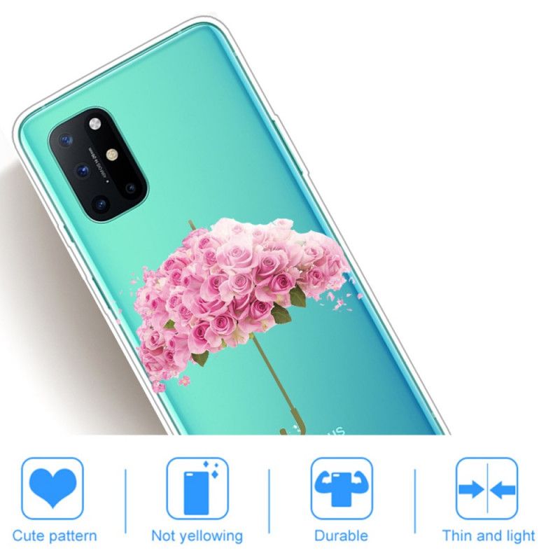 Coque Oneplus 8t Parapluie En Roses