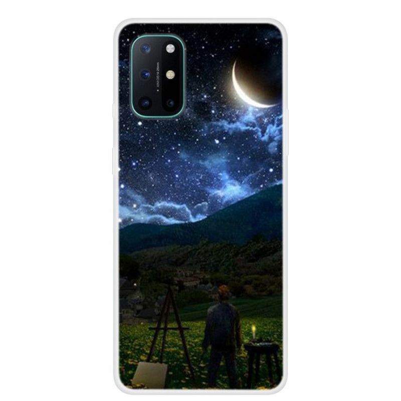 Coque Oneplus 8t Peintre Dans La Nuit