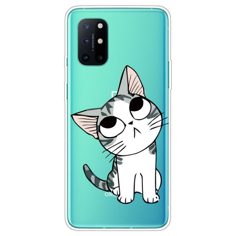 Coque Oneplus 8t Regarde Le Chat Gris