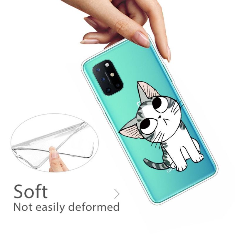 Coque Oneplus 8t Regarde Le Chat Gris