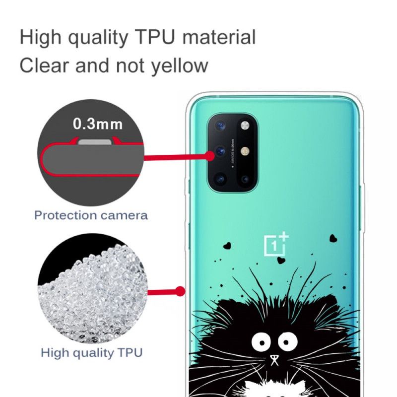 Coque Oneplus 8t Regarde Les Chats Fous