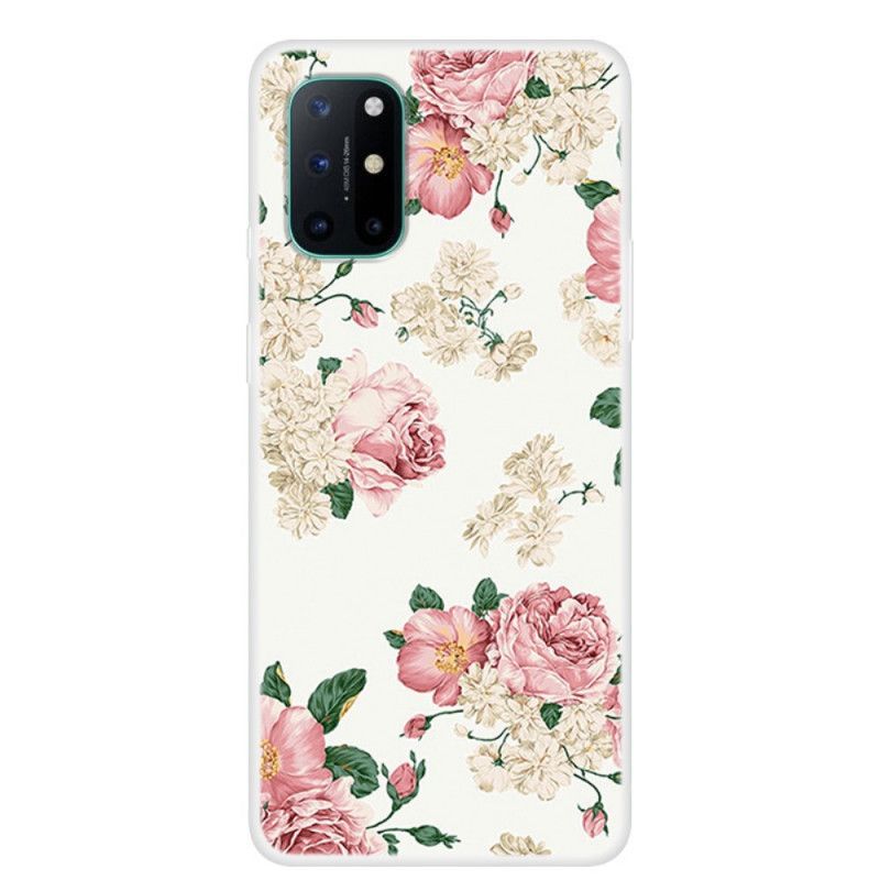 Coque Oneplus 8t Transparente Fleurs Liberty