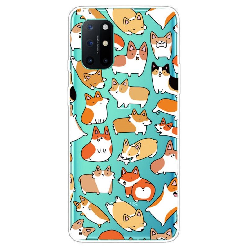 Coque Oneplus 8t Transparente Multiples Chiens