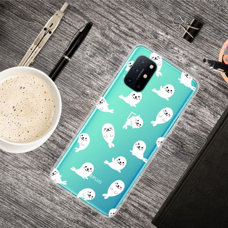 Coque Oneplus 8t Transparente Otaries Fun