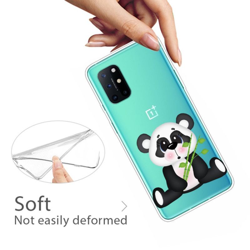 Coque Oneplus 8t Transparente Panda Triste