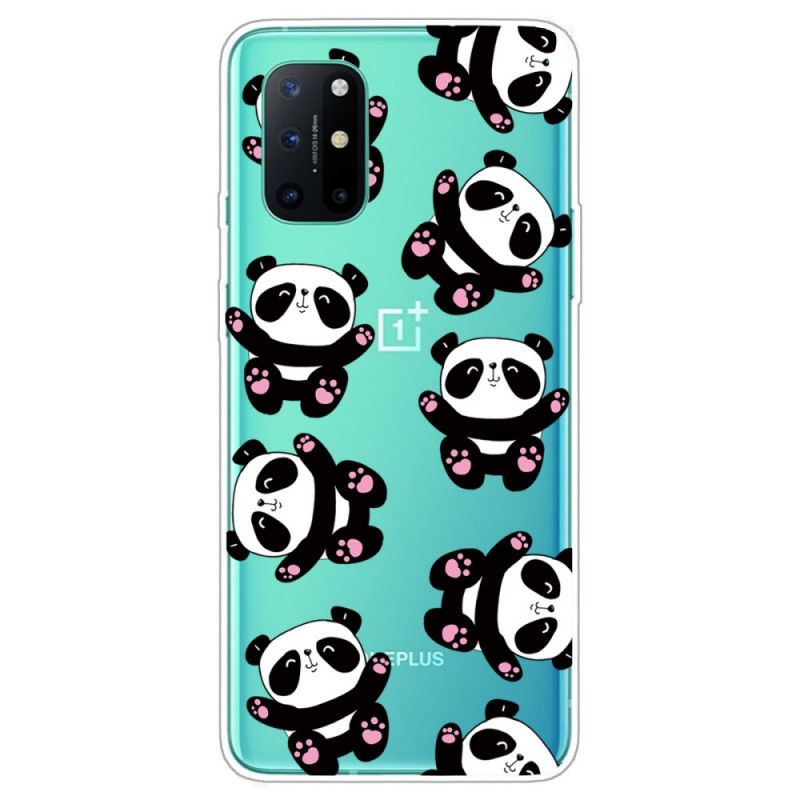 Coque Oneplus 8t Transparente Pandas Have Fun