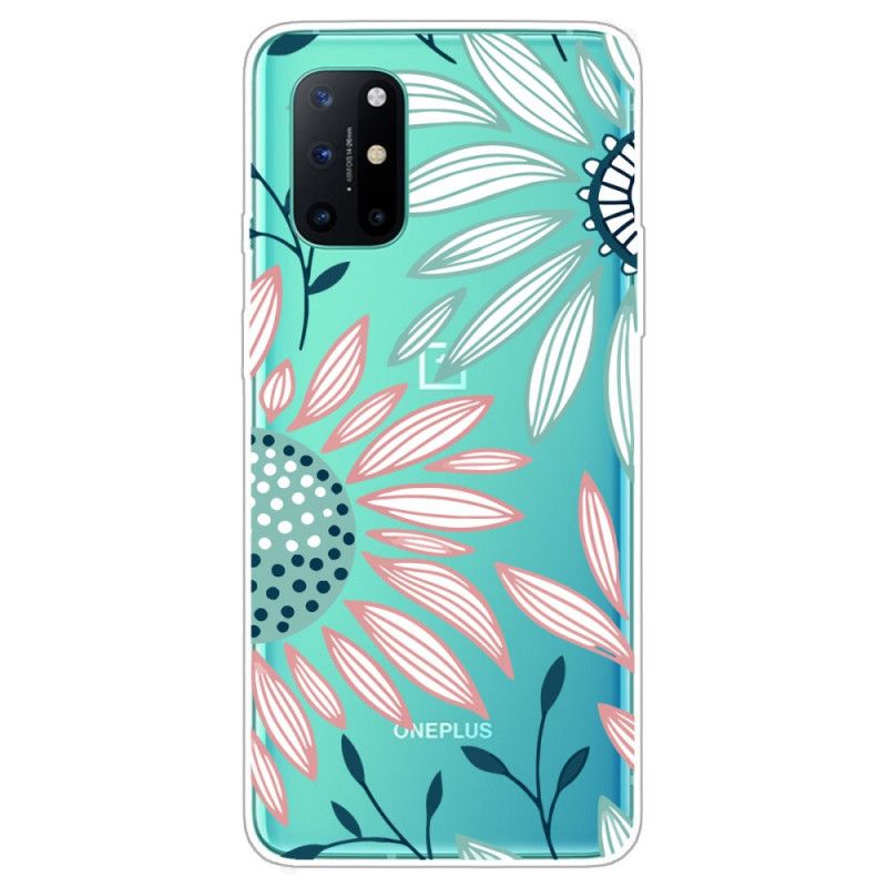 Coque Oneplus 8t Transparente Une Fleur