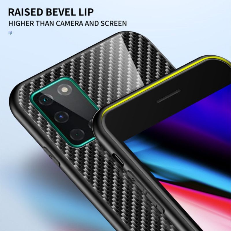 Coque Oneplus 8t Verre Trempé Fibre Carbone