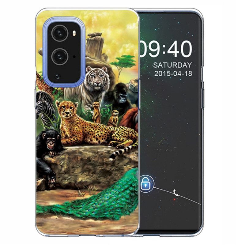 Coque Oneplus 9 Animaux Safari