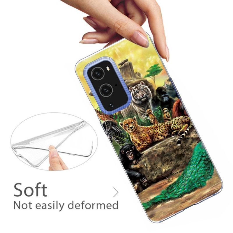 Coque Oneplus 9 Animaux Safari