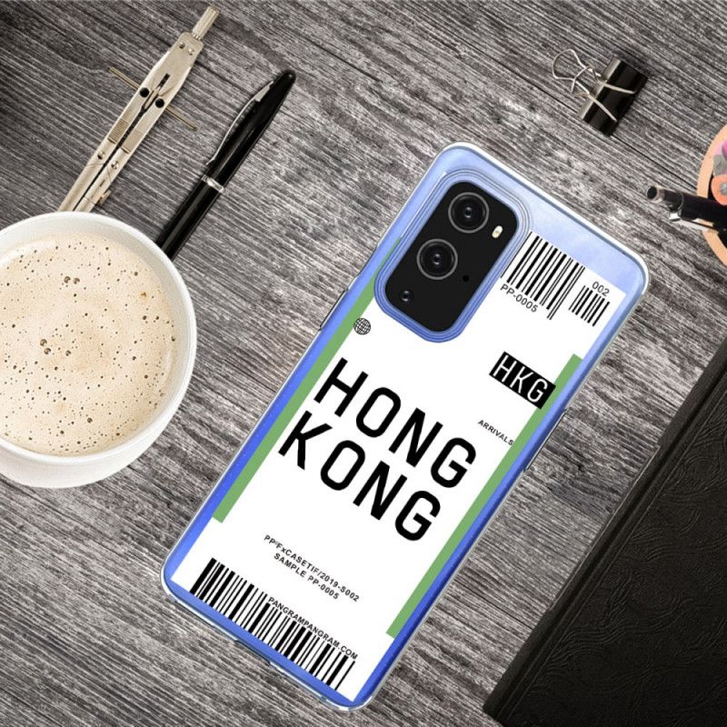 Coque Oneplus 9 Boarding Pass To Hong Kong