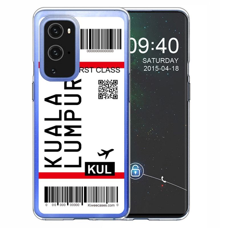 Coque Oneplus 9 Boarding Pass To Kuala Lumpur