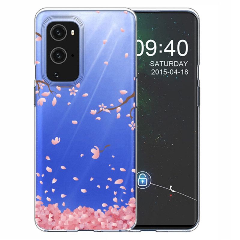 Coque Oneplus 9 Branches À Fleurs