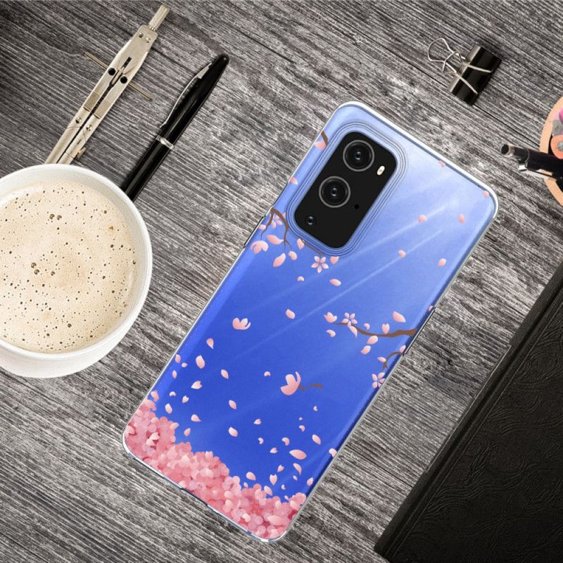 Coque Oneplus 9 Branches À Fleurs