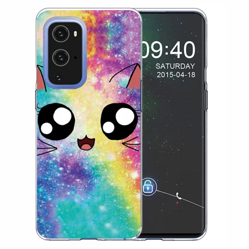 Coque Oneplus 9 Chat Cartoon