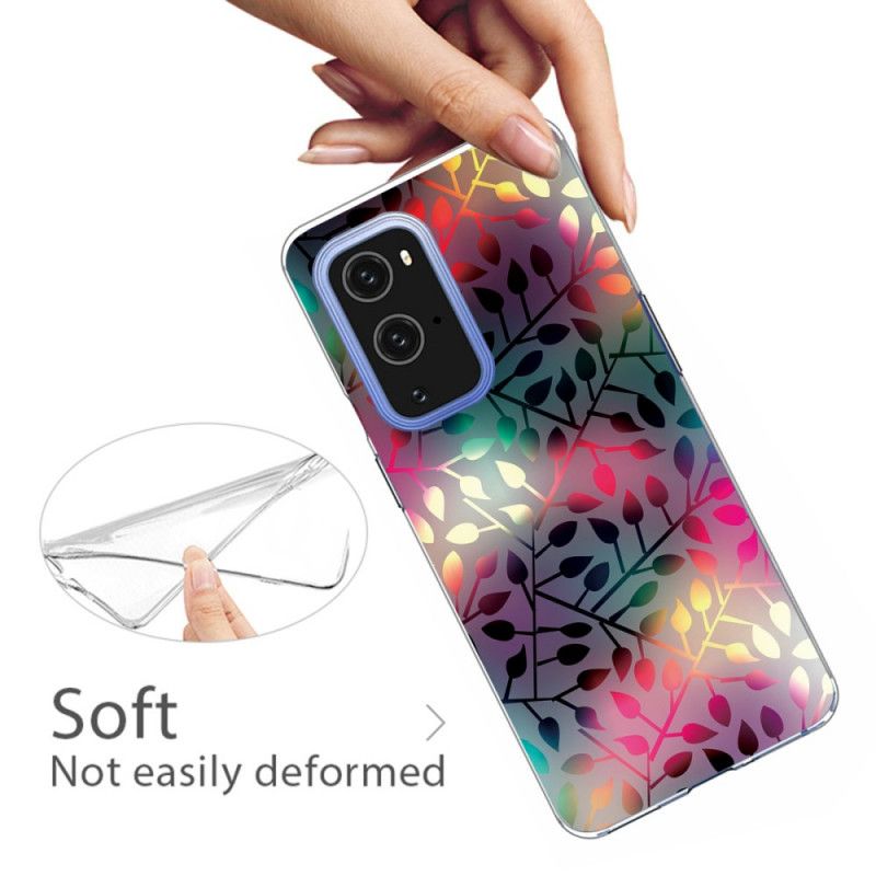 Coque Oneplus 9 Feuilles