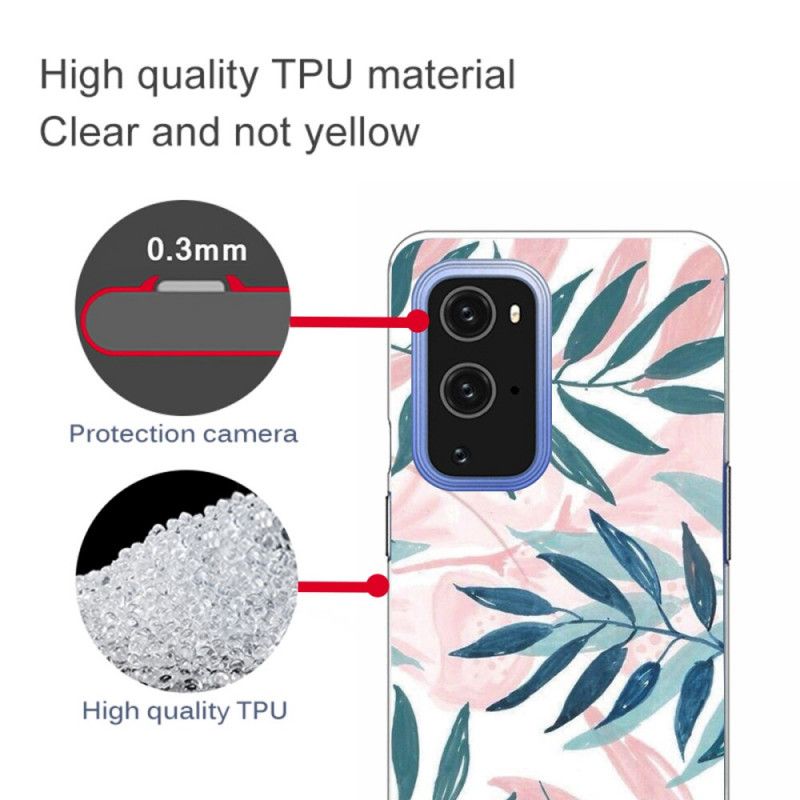 Coque Oneplus 9 Feuilles