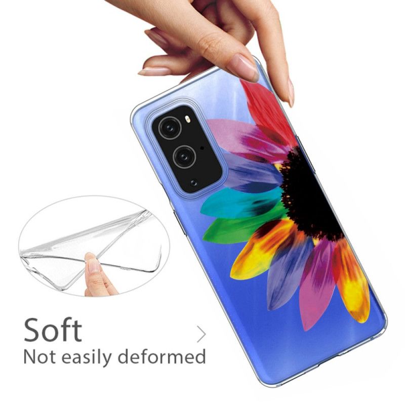 Coque Oneplus 9 Fleur Colorée