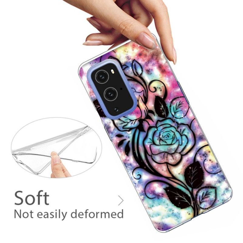 Coque Oneplus 9 Fleur Graphique