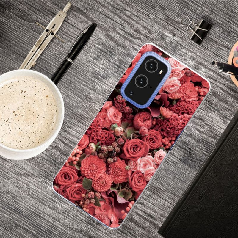 Coque Oneplus 9 Fleurs Intenses