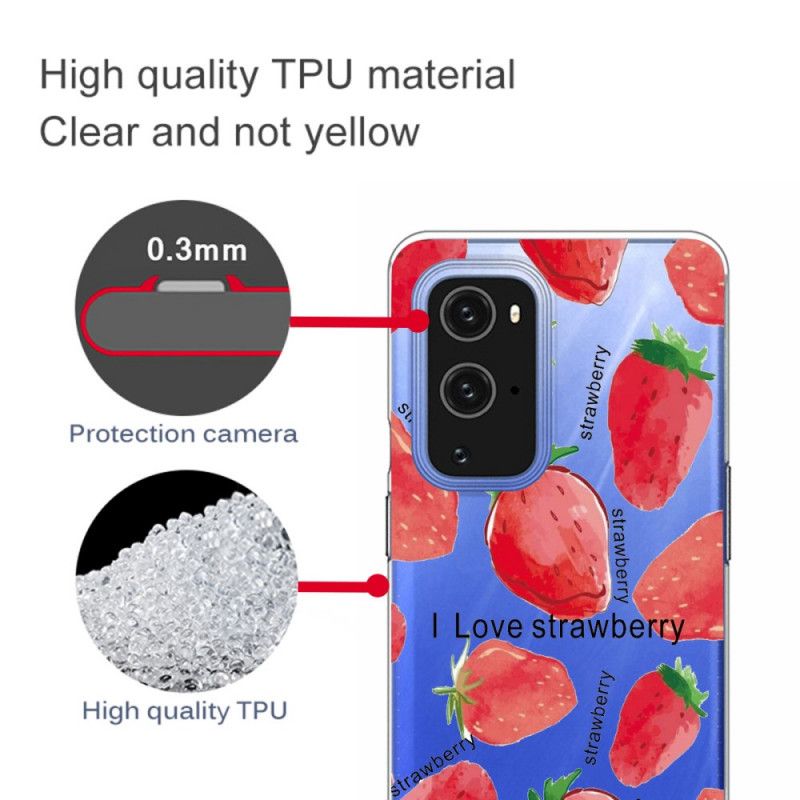 Coque Oneplus 9 Fraise / I Love Strawberry