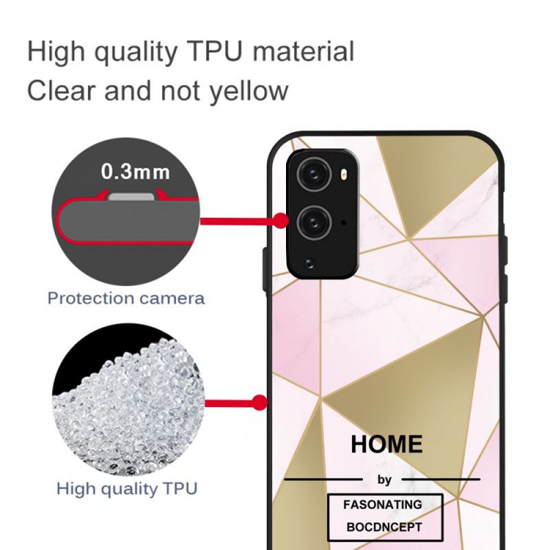 Coque Oneplus 9 Marbre Stylisé