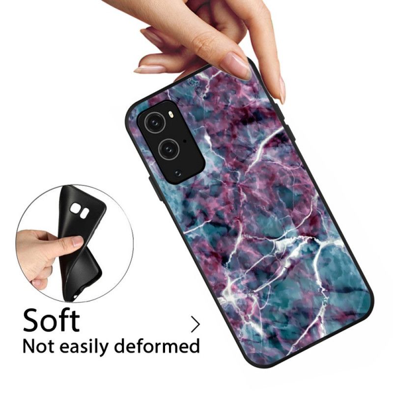 Coque Oneplus 9 Marbre Violet