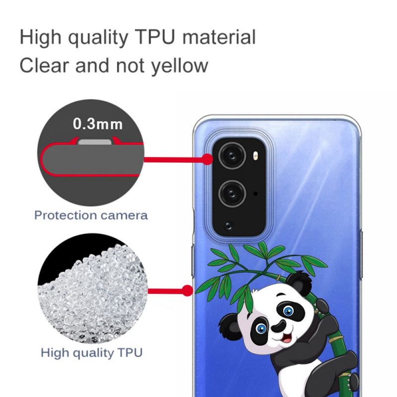 Coque Oneplus 9 Panda Sur Le Bambou