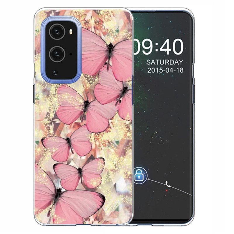 Coque Oneplus 9 Papillons Papillons