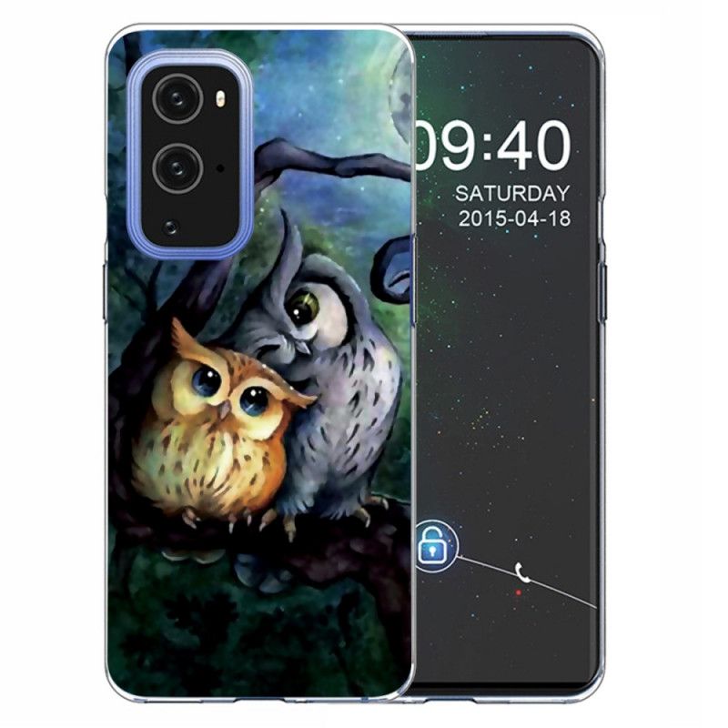 Coque Oneplus 9 Peinture Hiboux