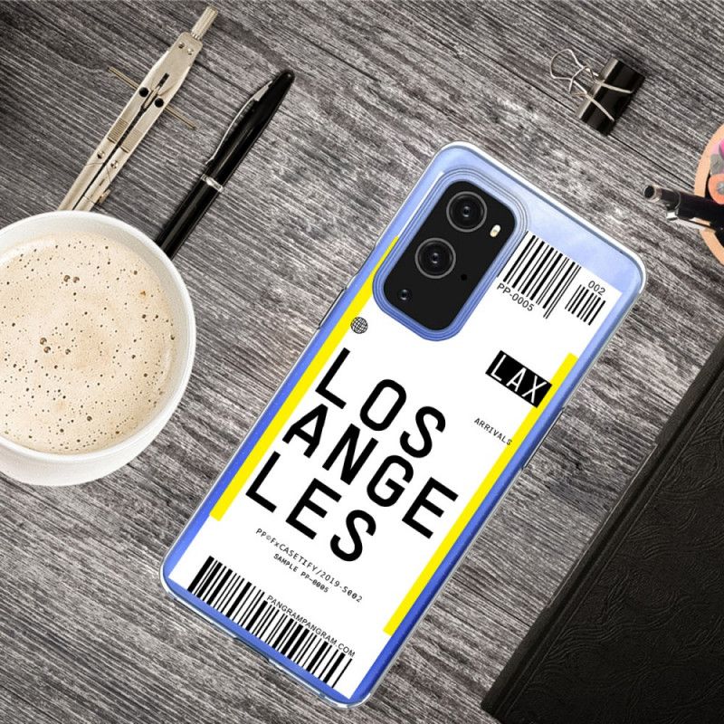 Coque Oneplus 9 Pro Boarding Pass To Los Angeles