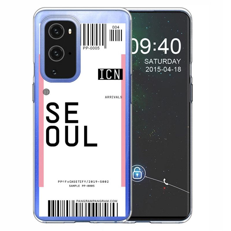 Coque Oneplus 9 Pro Boarding Pass To Seoul