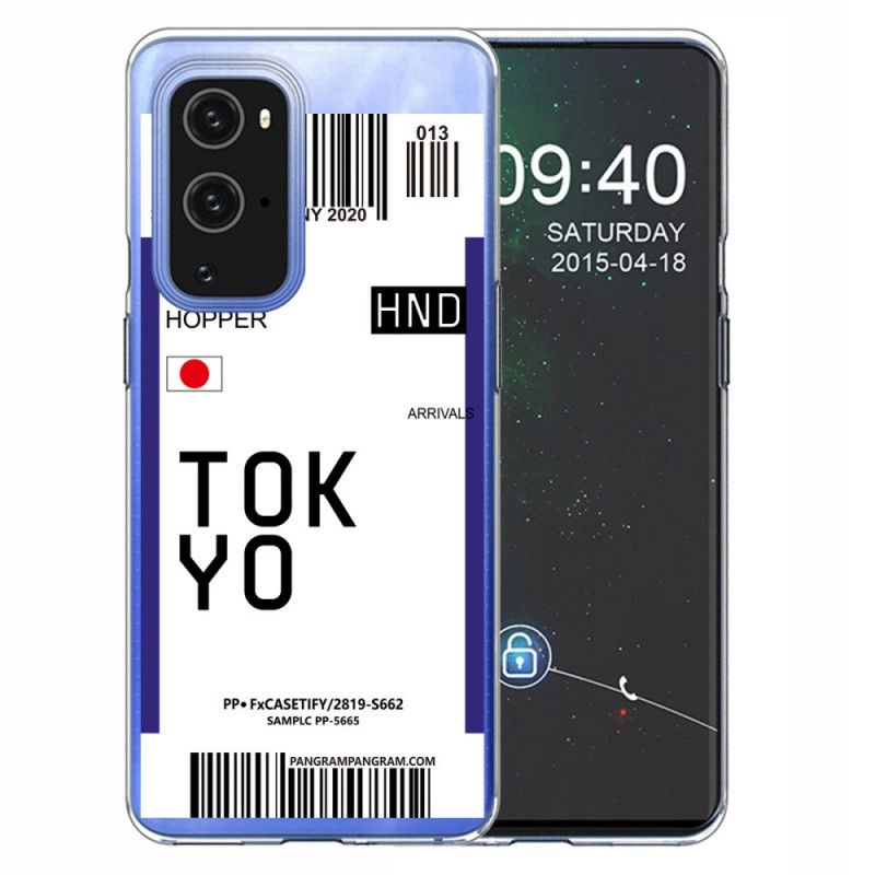 Coque Oneplus 9 Pro Boarding Pass To Tokyo