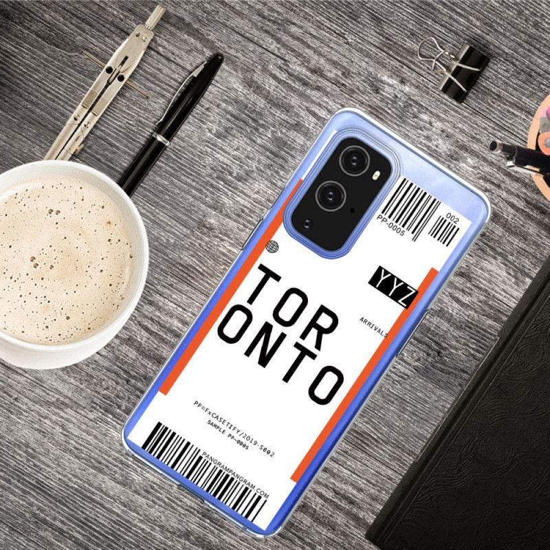 Coque Oneplus 9 Pro Boarding Pass To Toronto