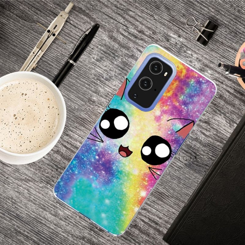 Coque Oneplus 9 Pro Chat Cartoon