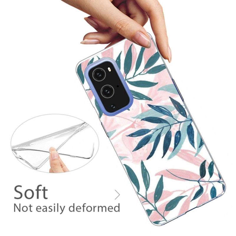 Coque Oneplus 9 Pro Feuilles