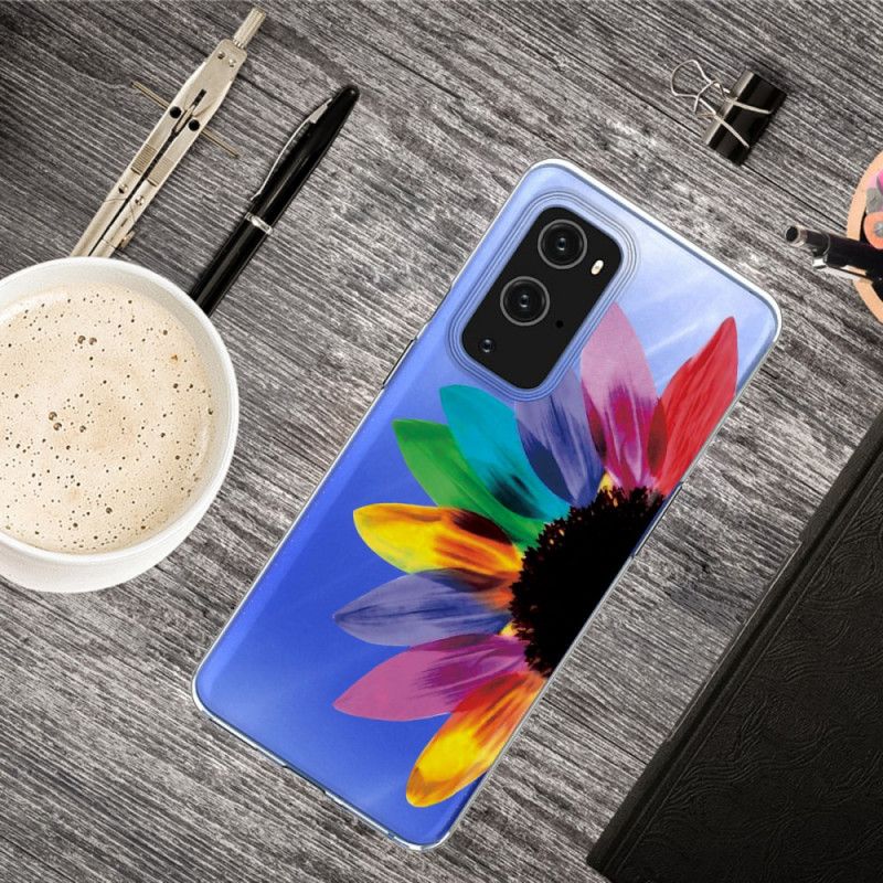 Coque Oneplus 9 Pro Fleur Colorée