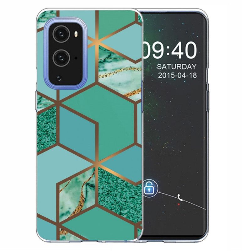 Coque Oneplus 9 Pro Marbre Géométrique