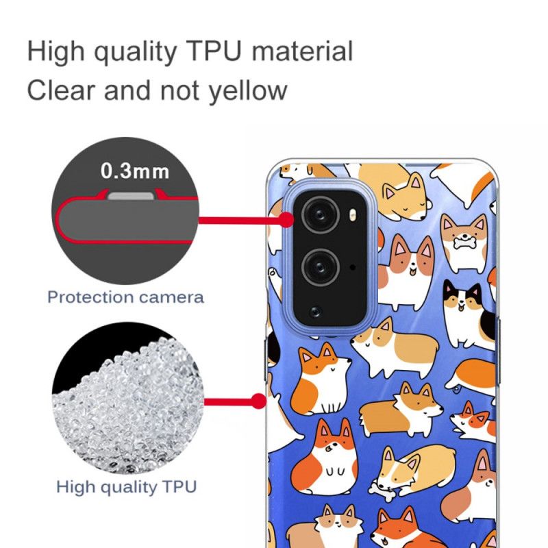 Coque Oneplus 9 Pro Multiples Chiens