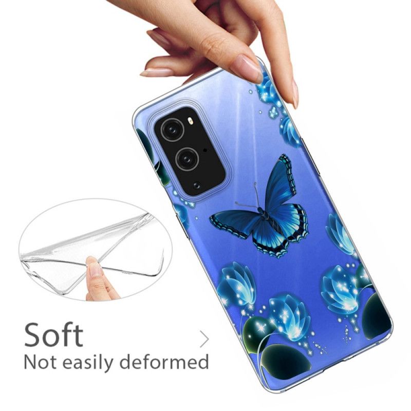 Coque Oneplus 9 Pro Papillon Luxe