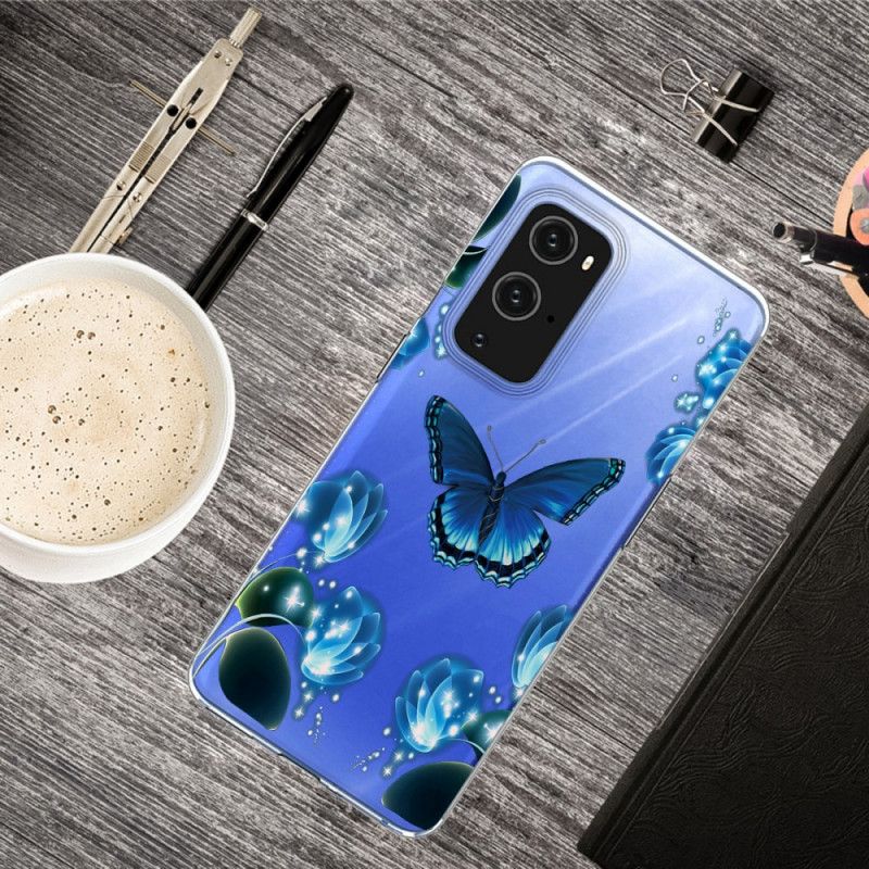 Coque Oneplus 9 Pro Papillon Luxe