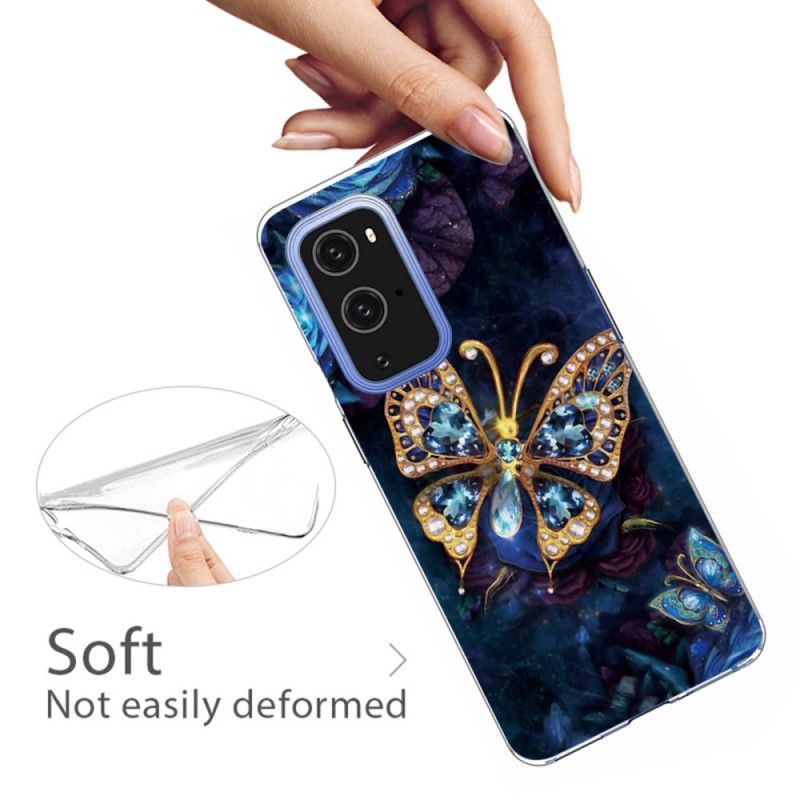 Coque Oneplus 9 Pro Papillon Luxe