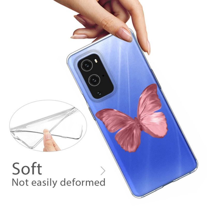 Coque Oneplus 9 Pro Papillons Sauvages