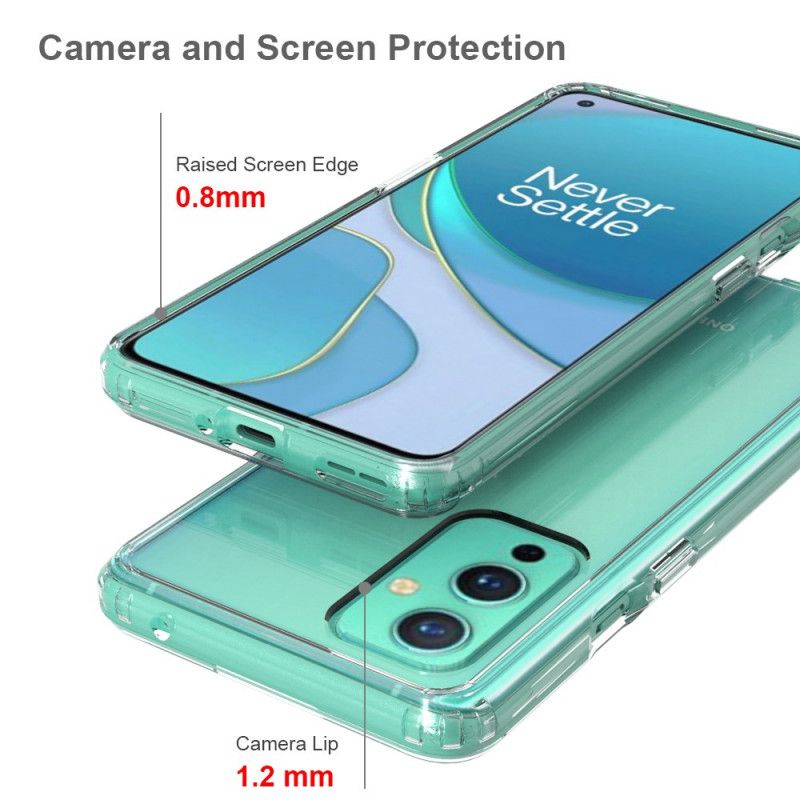 Coque Oneplus 9 Transparente Conception Hybride